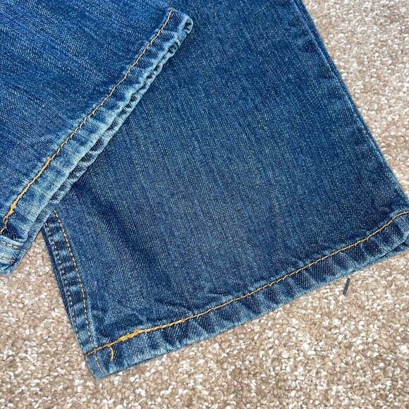 Men's 550 Levi's Jeans medium wash boot cut SZ 32" X 30" pants excellent cond. - Picture 6 of 7